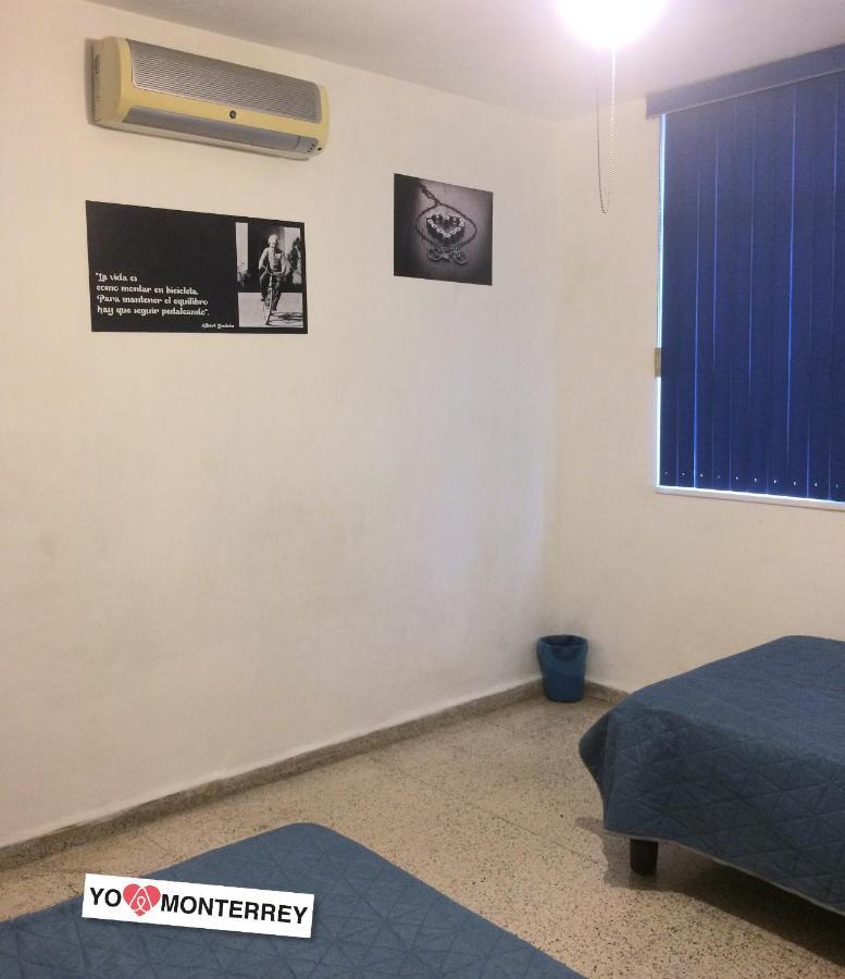 Departamento completo a pasos de Santa Lucia mty Monterrey Exterior foto